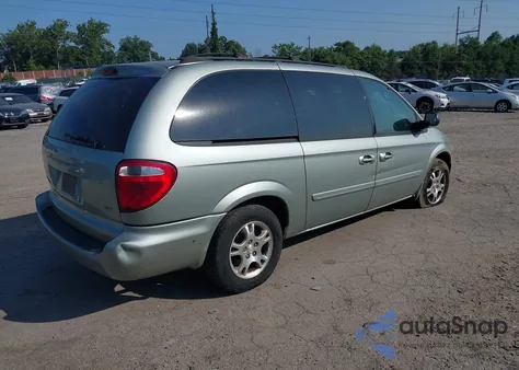 2004 Dodge Grand Caravan Sxt из США, поврежденный, VIN 2D4GP44L64R560481